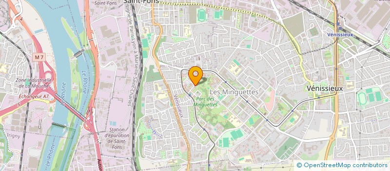 localisation de l'entreprise MONSIEUR AYOUB EL ABBASSI  VENISSIEUX