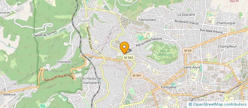 localisation de l'entreprise MONSIEUR AYOUB EL AMRANI  CLERMONT-FERRAND