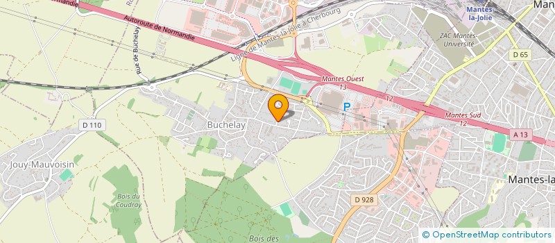 localisation de l'entreprise MONSIEUR AYOUB EL AMRATI  BUCHELAY