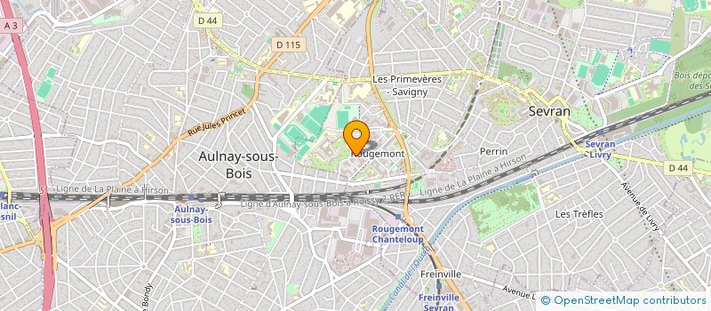 localisation de l'entreprise MONSIEUR AYOUB EL ARCHE  SEVRAN