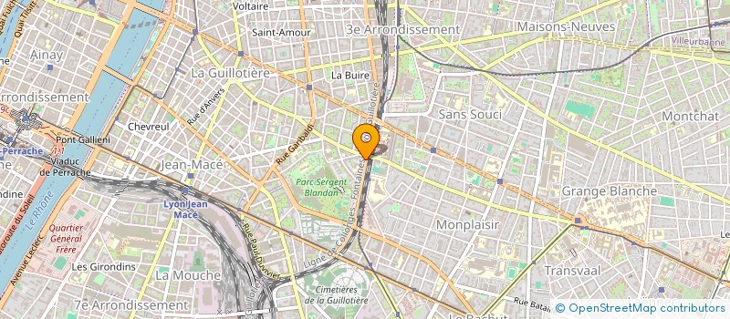 localisation de l'entreprise MONSIEUR AYOUB EL BSAIRI  VILLEURBANNE