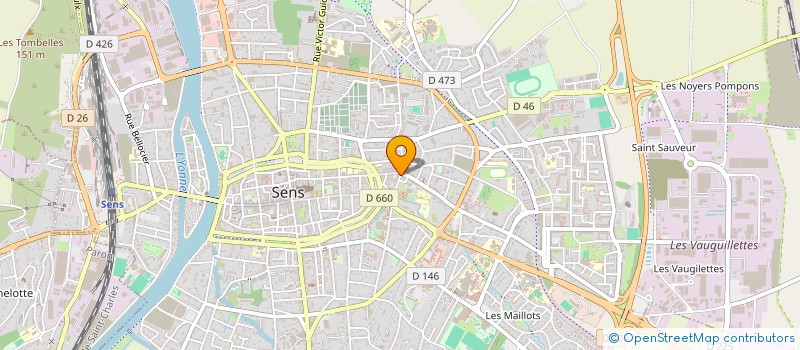 localisation de l'entreprise MONSIEUR AYOUB EL FAQYR à SENS