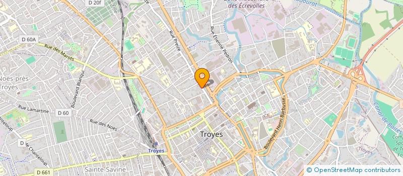 localisation de l'entreprise MONSIEUR AYOUB EL HARMAKA à TROYES