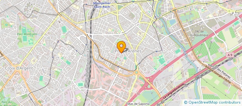 localisation de l'entreprise MONSIEUR AYOUB EL MEJJAD à MONTPELLIER
