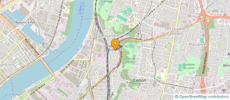 localisation de l'entreprise MONSIEUR AYOUB EL OUAZGHI  CENON