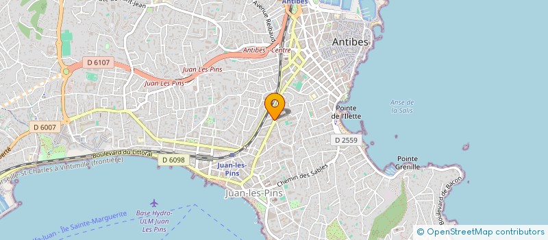 localisation de l'entreprise MONSIEUR AYOUB ES-SAMRI à ANTIBES