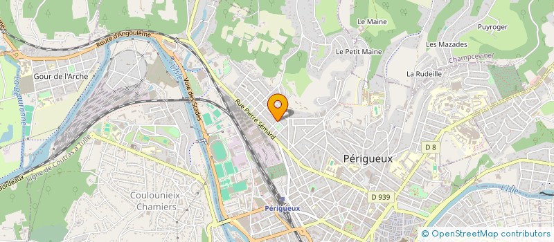 localisation de l'entreprise MONSIEUR AYOUB FAOUZI  PERIGUEUX