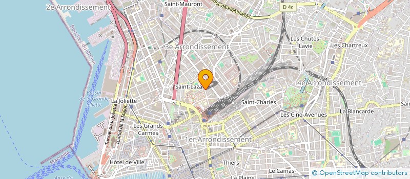 localisation de l'entreprise MONSIEUR AYOUB FERRADJI à MARSEILLE