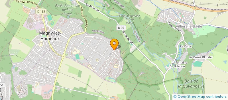 localisation de l'entreprise MONSIEUR AYOUB GAZZAH  MAGNY-LES-HAMEAUX