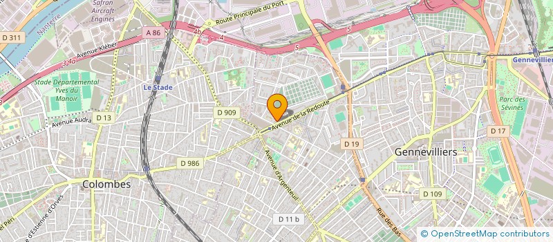localisation de l'entreprise MONSIEUR AYOUB GRAOUA  ASNIERES-SUR-SEINE