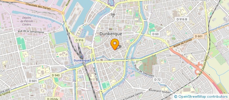 localisation de l'entreprise MONSIEUR AYOUB HADDI-BABA à DUNKERQUE