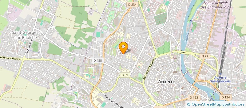 localisation de l'entreprise MONSIEUR AYOUB HALLAL à AUXERRE