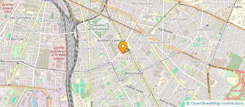 localisation de l'entreprise MONSIEUR AYOUB HAMDOUNE  LYON