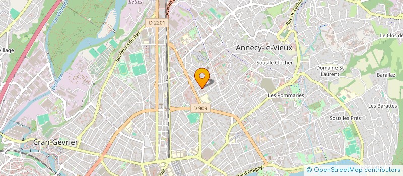 localisation de l'entreprise MONSIEUR AYOUB HANCHI  ANNECY