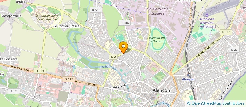 localisation de l'entreprise MONSIEUR AYOUB HANIOUI à ALENCON
