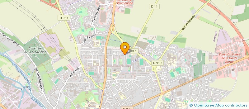 localisation de l'entreprise MONSIEUR AYOUB HANNOU  AMIENS