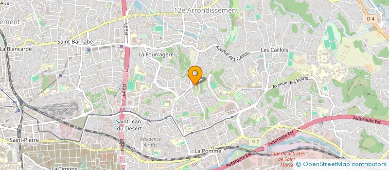 localisation de l'entreprise MONSIEUR AYOUB HAOUAZINI  MARSEILLE