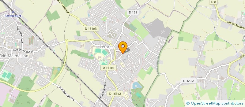 localisation de l'entreprise MONSIEUR AYOUB HMAIDDOUCHE  LEFOREST