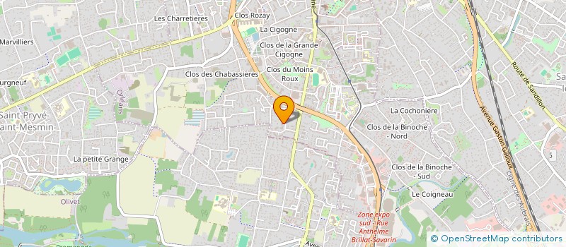localisation de l'entreprise MONSIEUR AYOUB JAMMAL  ORLEANS