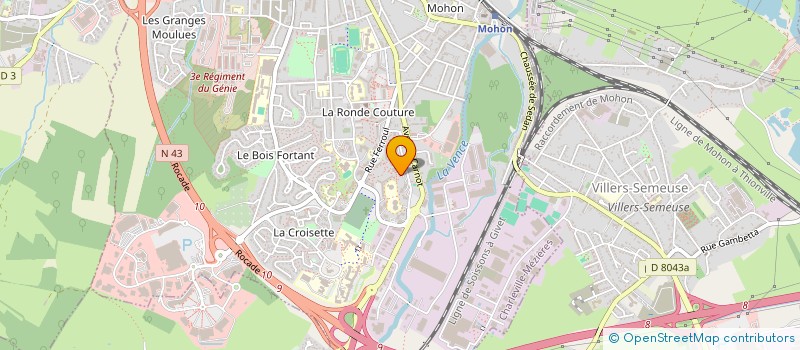 localisation de l'entreprise MONSIEUR AYOUB JAOUAR à CHARLEVILLE-MEZIERES