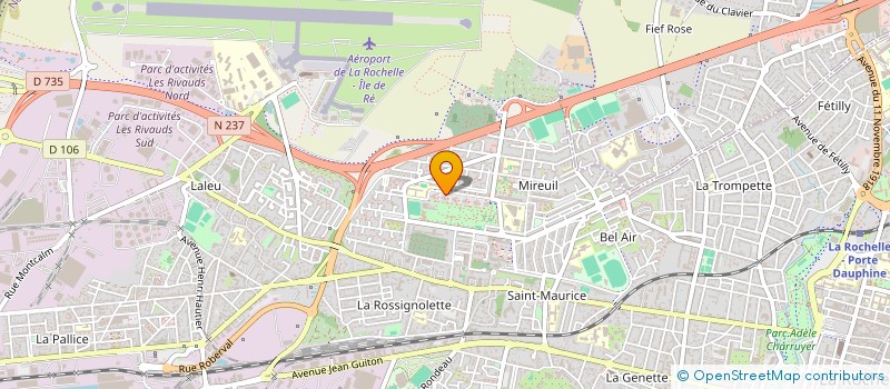 localisation de l'entreprise MONSIEUR AYOUB JAYANI  LA ROCHELLE