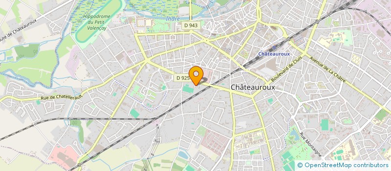 localisation de l'entreprise MONSIEUR AYOUB KABAB à CHATEAUROUX