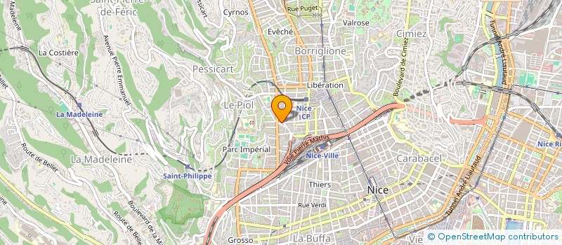 localisation de l'entreprise MONSIEUR AYOUB KANINE LALOUAD  NICE