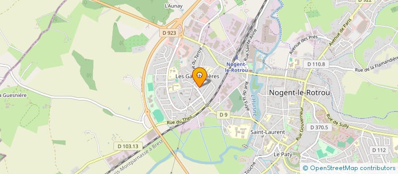 localisation de l'entreprise MONSIEUR AYOUB KARJ à NOGENT-LE-ROTROU