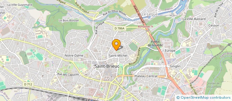 localisation de l'entreprise MONSIEUR AYOUB KHODER à SAINT-BRIEUC