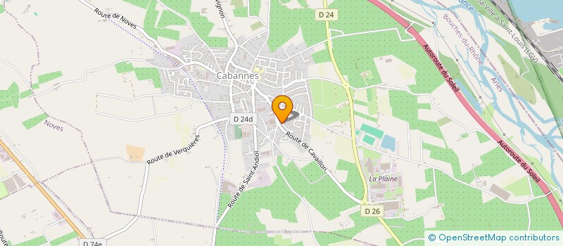 localisation de l'entreprise MONSIEUR AYOUB KNIKATE  CABANNES