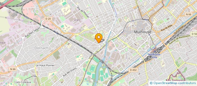 localisation de l'entreprise MONSIEUR AYOUB LAKRAD  MULHOUSE