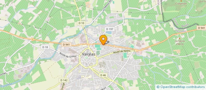 localisation de l'entreprise MONSIEUR AYOUB LAMRIBET à VALREAS