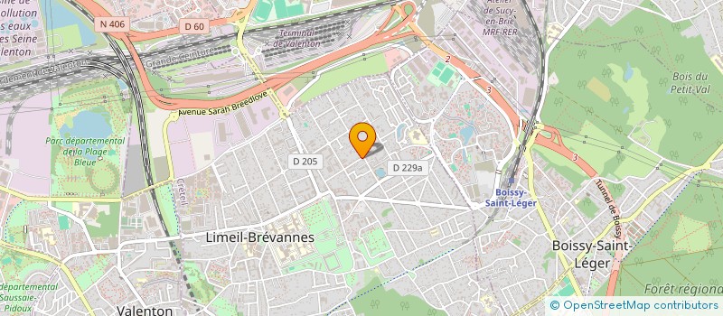 localisation de l'entreprise MONSIEUR AYOUB LIHIOUEL  LIMEIL-BREVANNES