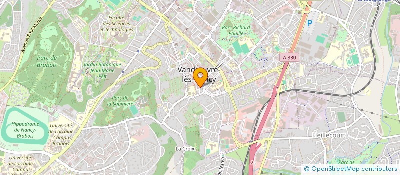 localisation de l'entreprise MONSIEUR AYOUB LOUCIF  VANDUVRE-LES-NANCY