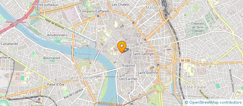 localisation de l'entreprise MONSIEUR AYOUB LOUDYI  TOULOUSE