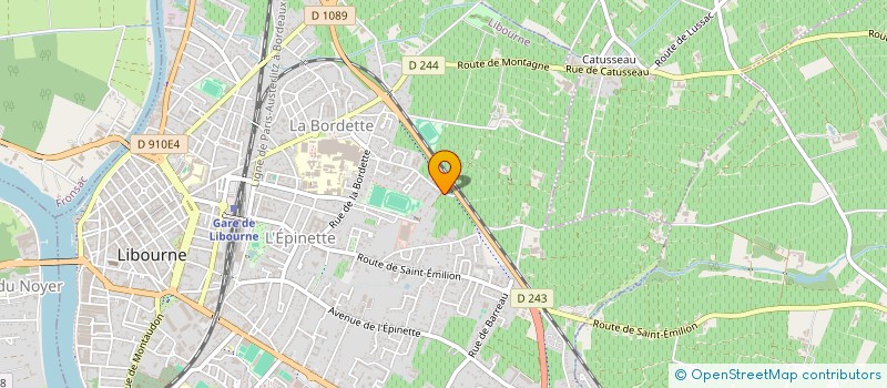 localisation de l'entreprise MONSIEUR AYOUB MAHIB à LIBOURNE