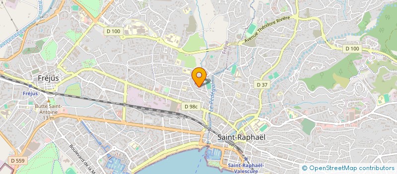 localisation de l'entreprise MONSIEUR AYOUB MALKI à FREJUS