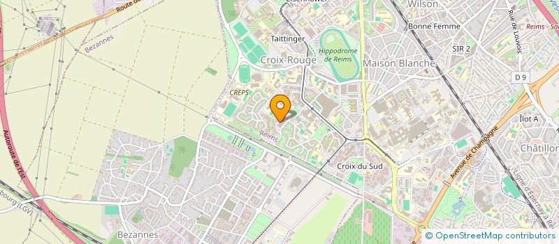 localisation de l'entreprise MONSIEUR AYOUB MARZOUGUI à REIMS