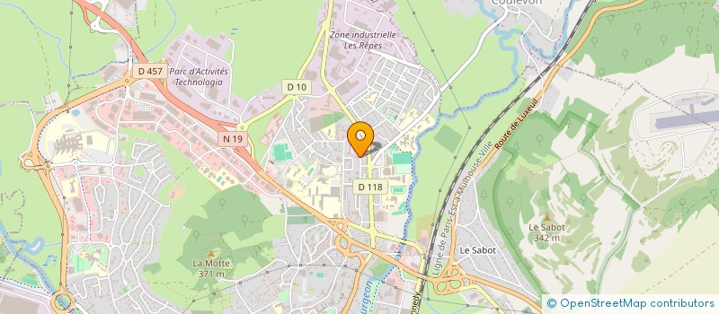 localisation de l'entreprise MONSIEUR AYOUB MASBAH  VESOUL