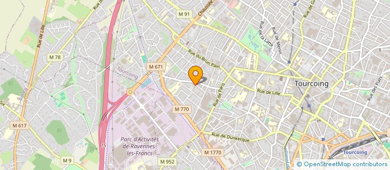 localisation de l'entreprise MONSIEUR AYOUB MEHHATE  TOURCOING