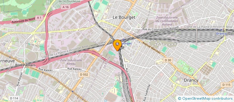 localisation de l'entreprise MONSIEUR AYOUB MERZAK à DRANCY