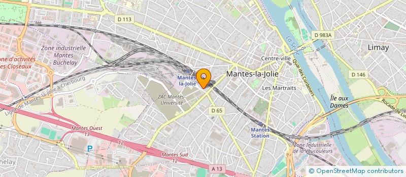 localisation de l'entreprise MONSIEUR AYOUB MIFTAH  MANTES-LA-VILLE