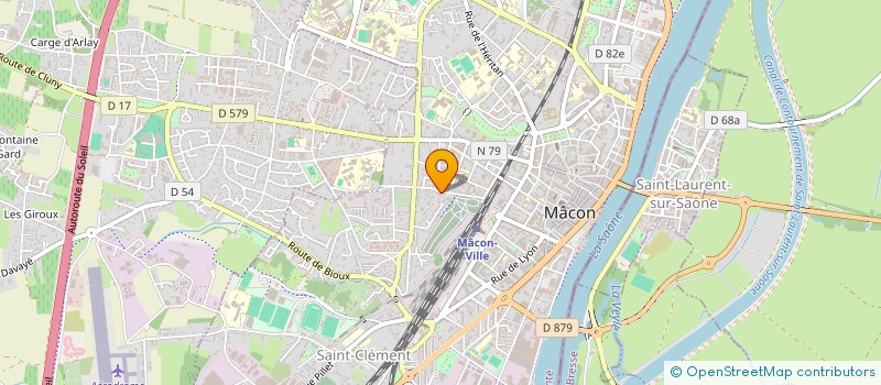 localisation de l'entreprise MONSIEUR AYOUB MOUKADDI à MACON