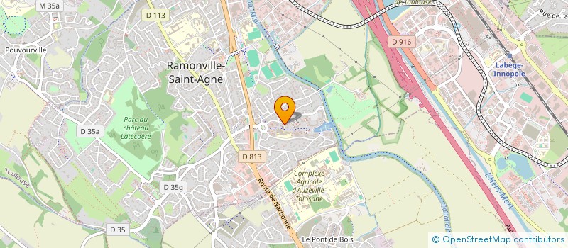 localisation de l'entreprise MONSIEUR AYOUB MOUKADMI à RAMONVILLE-SAINT-AGNE