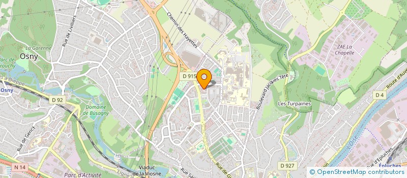 localisation de l'entreprise MONSIEUR AYOUB NAHASSE  PONTOISE