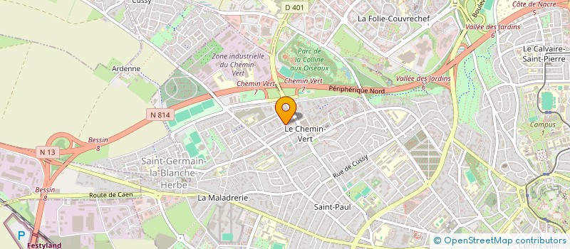 localisation de l'entreprise MONSIEUR AYOUB NAMANE à CAEN