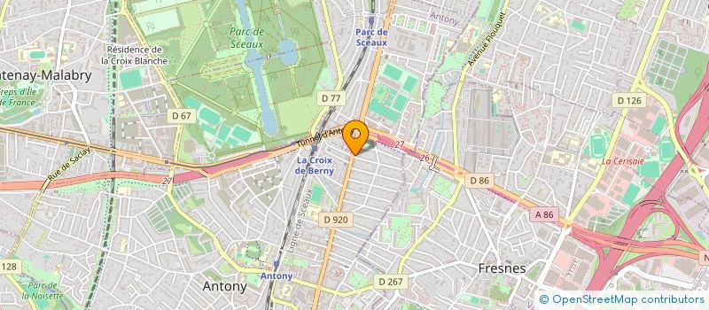 localisation de l'entreprise MONSIEUR AYOUB OMRANI à ANTONY