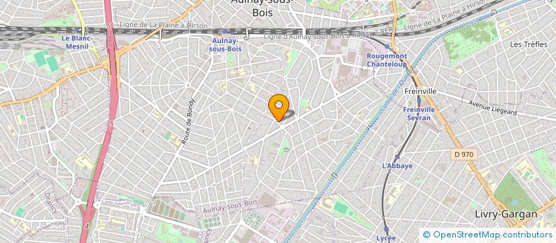 localisation de l'entreprise MONSIEUR AYOUB OUFKIR  AULNAY-SOUS-BOIS