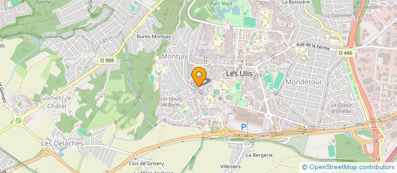 localisation de l'entreprise MONSIEUR AYOUB OULALIT à LES ULIS