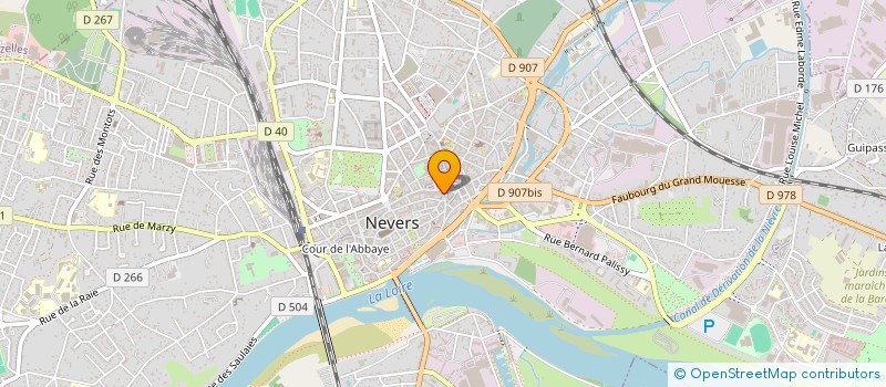 localisation de l'entreprise MONSIEUR AYOUB OUTILAT à NEVERS